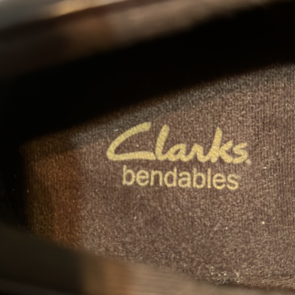 Clarks Bendables Artisan Scheme Day Mary Jane Leather Pump Brown Sz: 11M - Picture 6 of 15